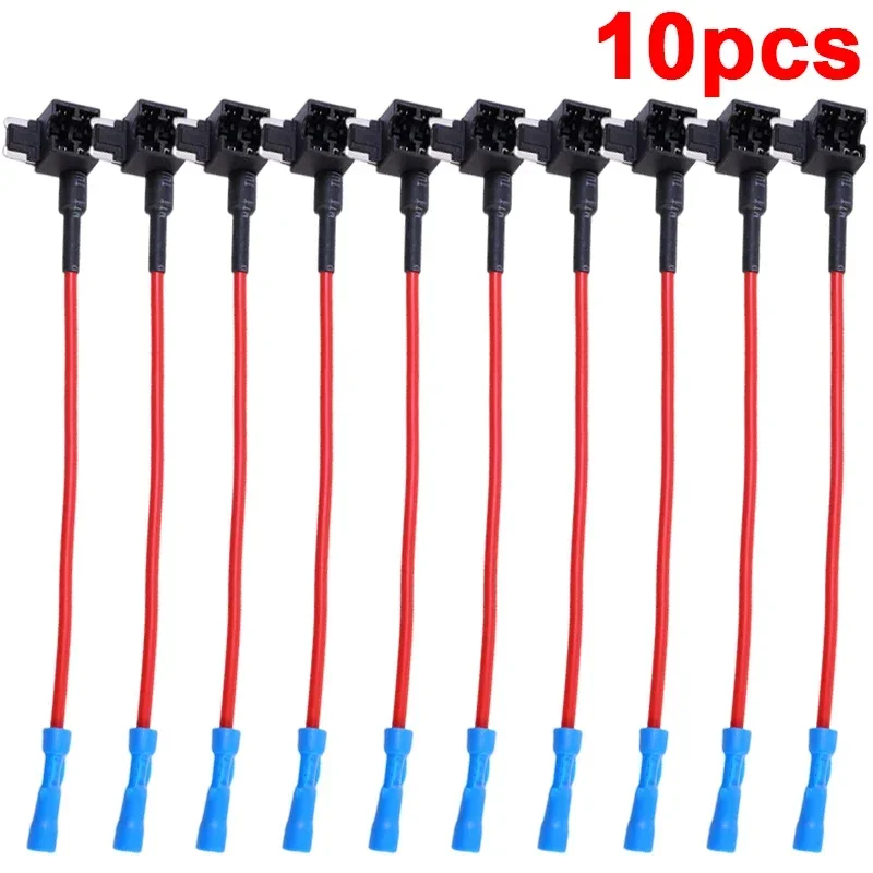 

Автомобильный блок предохранителей, электроприборы, мини-маленький средний автомобильный держатель лезвий предохранителя, автоматический удлинитель цепи, адаптер питания с добавлением цепи