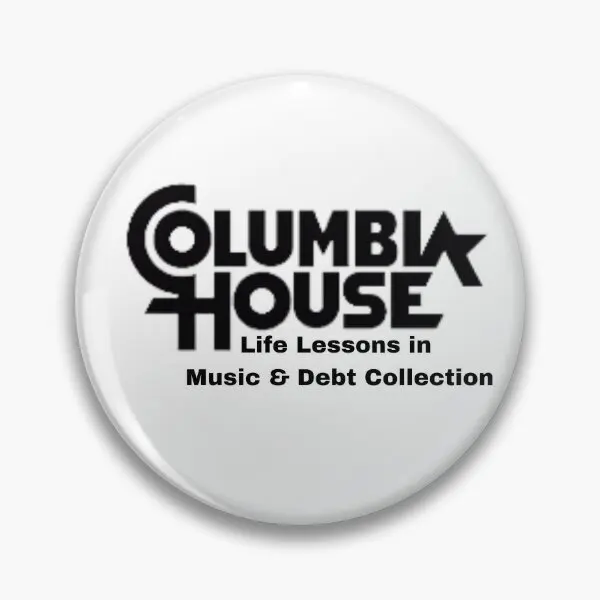 Columbia House Record Tape Club  Soft Button Pin Clothes Gift Cartoon Cute Fashion Collar Women Jewelry Hat Funny Lover Creative