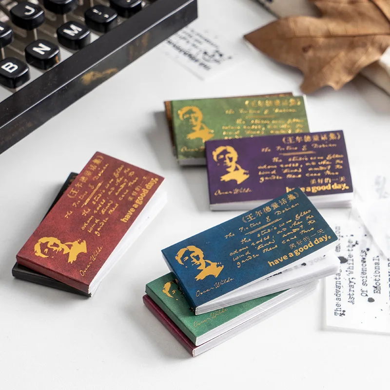 

60 листов, бумажная винтажная бумага с цитатами в виде сказочной сказки, для заметок на английском языке, декоративная бумага для скрапбукин...