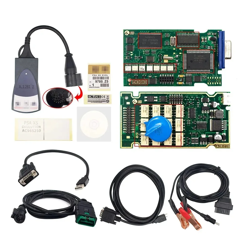 Фото Диагностический инструмент Lexia 3 Diagbox V9.200 Full Chip 921815C Golden Edge для PSA XS Evolution 7.83 PP2000 Lexia3 для Citroen и Peugeot №4