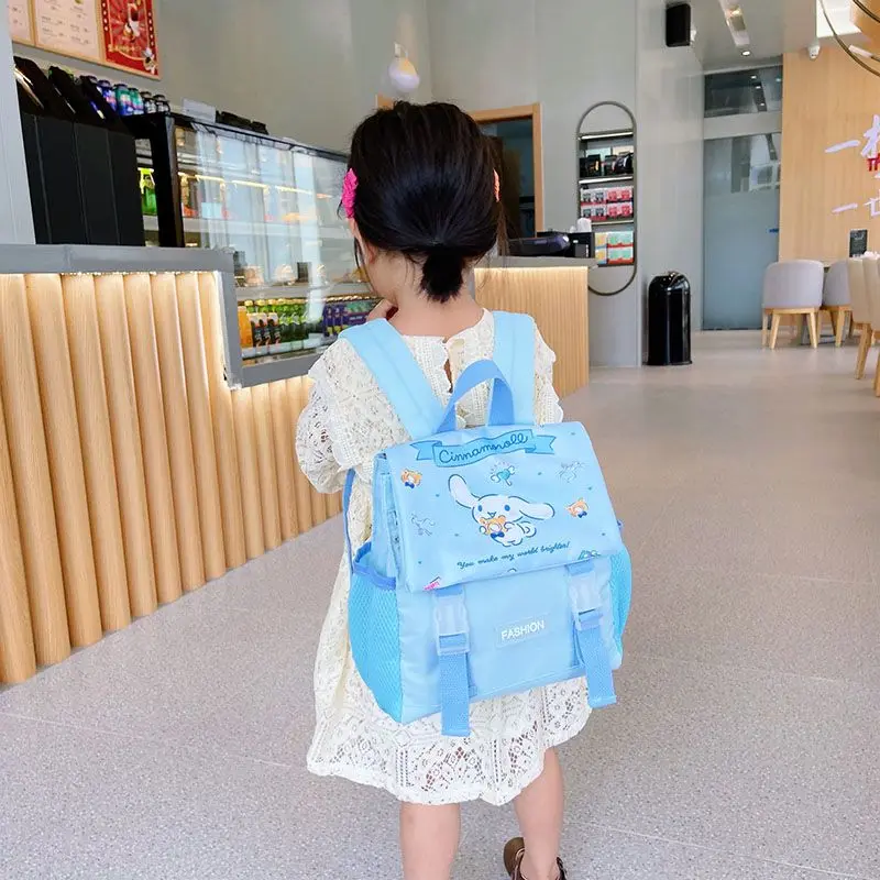

Sanrio Kawaii аниме Cinnamoroll школьная сумка милый мультфильм Hello Kitty pompurin рюкзак сумка милые канцелярские игрушки для детей