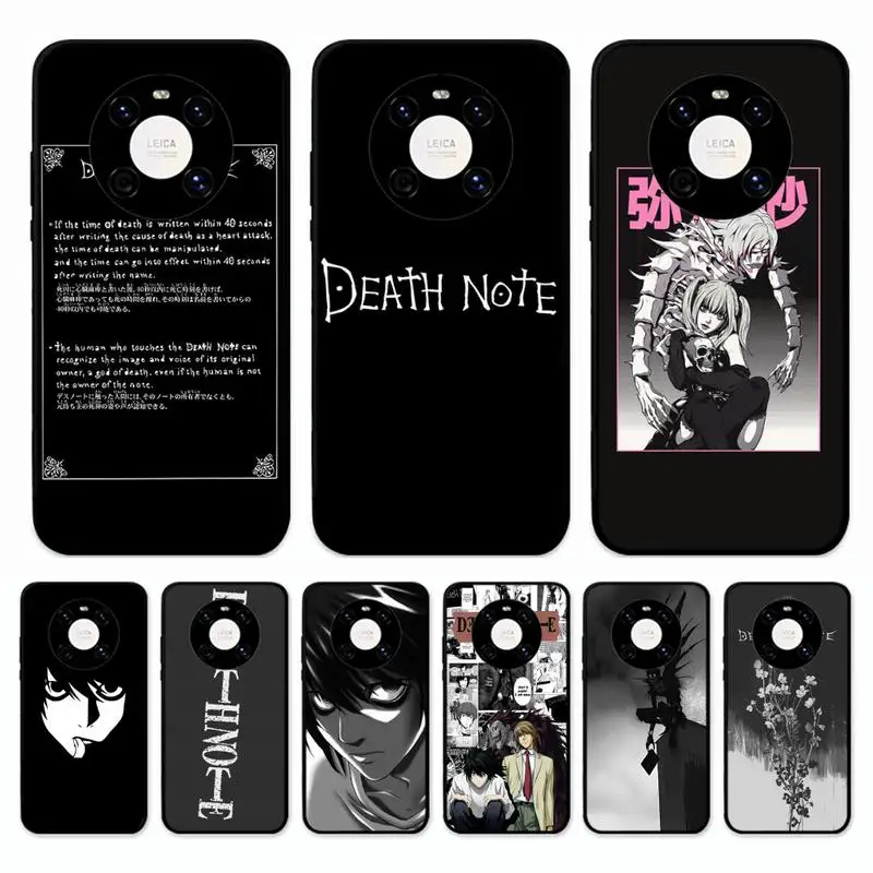 

DEATH NOTE L Lawliet Phone Case for Huawei Mate 20 10 9 40 30 lite pro X Nova 2 3i 7se