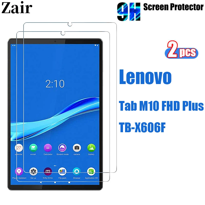 

Закаленное защитное стекло 9H для экрана Lenovo Tab M10 Plus FHD 10,3 дюймов, TB-X606F X606X, без пузырьков, прозрачная защитная пленка для планшета