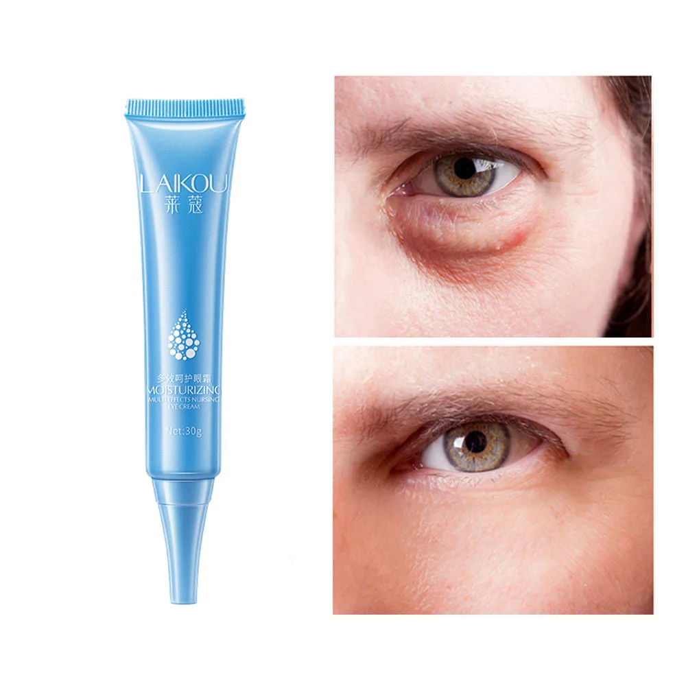 

Sodium Hyaluronate Moisturize Firming Nourishing Eye Cream Fades wrinkle Removes Dark Circles Anti-Aging Eyes Skin Care Products
