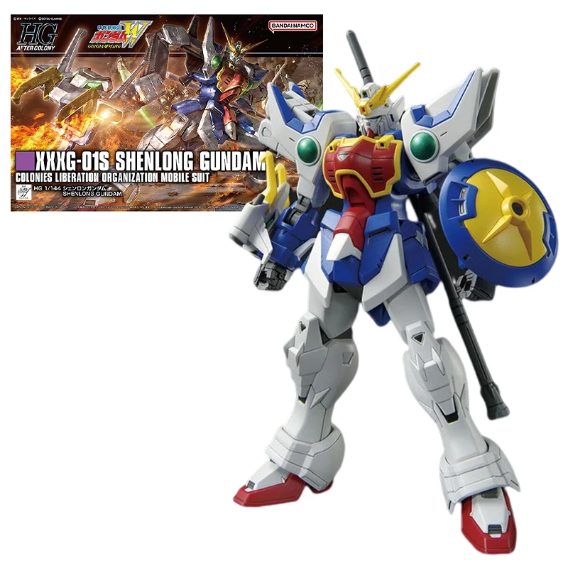 Hguc Series Xxxg-01s Shenlong Gundam Anime Action Figure Toys For Boys Collectible Toy