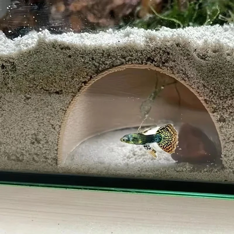 Защитная пленка для разведения креветок пещера аквариумный туннель игра и отдых