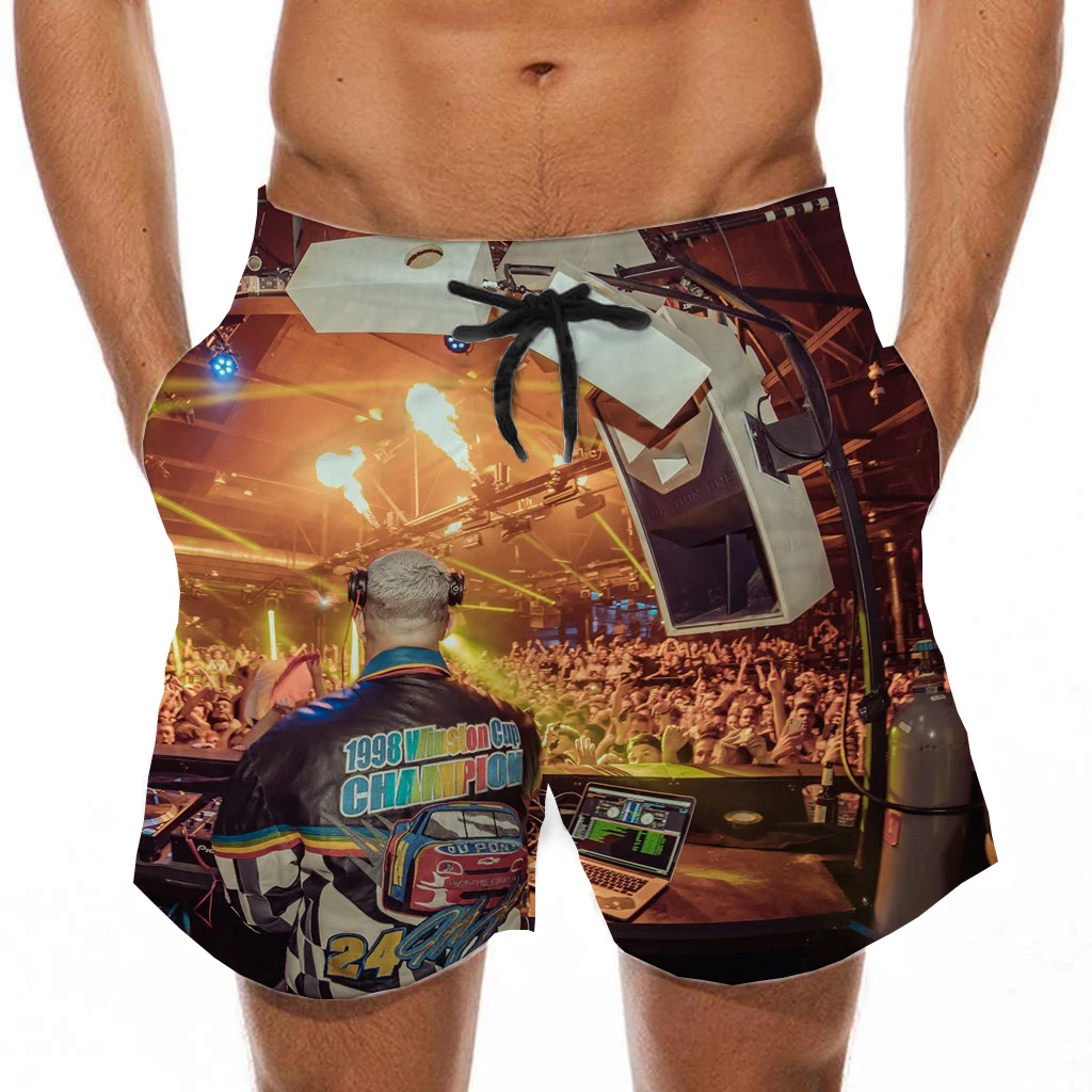 Футболка мужская с графическим принтом Повседневная рубашка 3D рисунком шорты