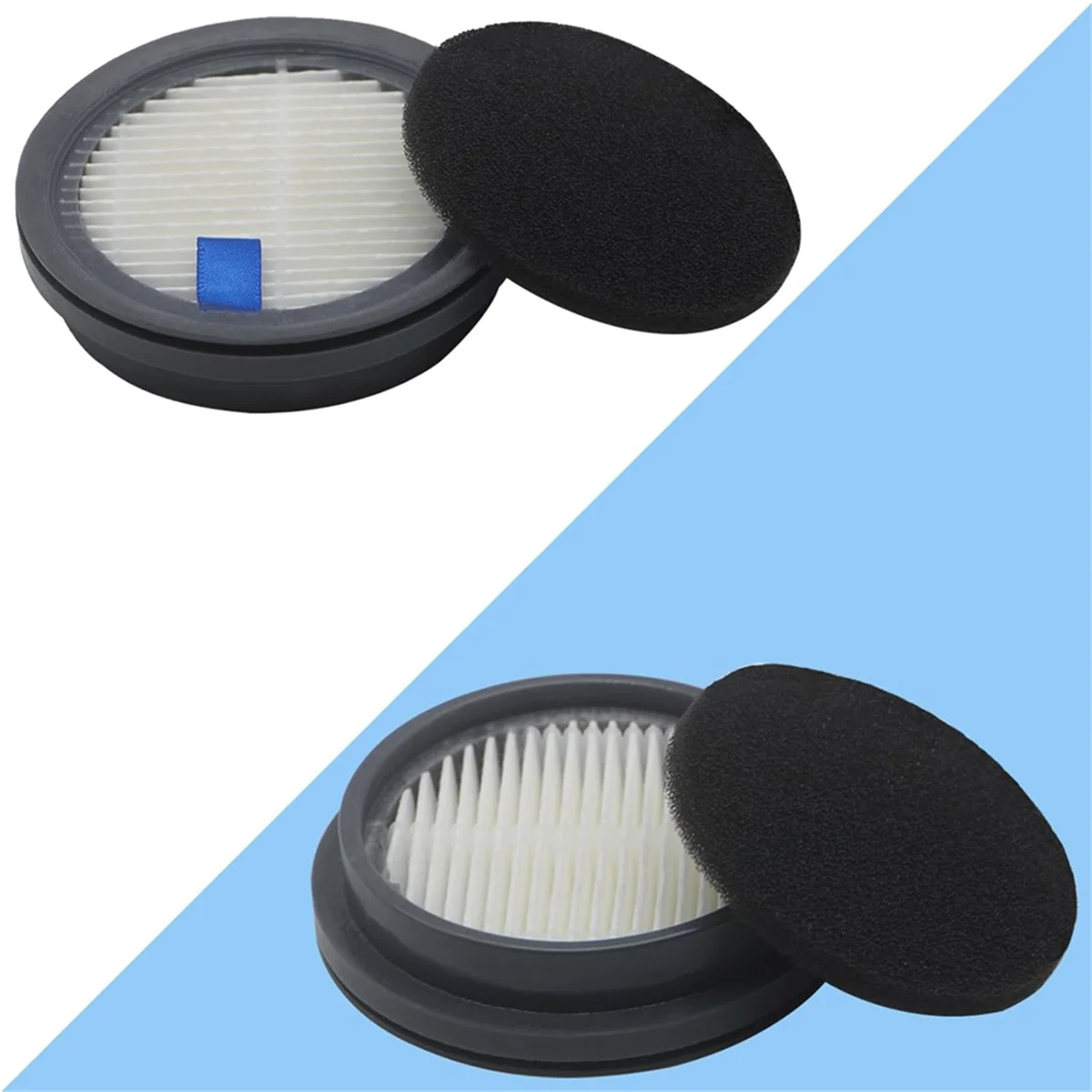 3 упаковки HEPA-фильтров и сменных 9 упаковок губчатых фильтров для Afoddon A200Pro/A200 NEQUARE