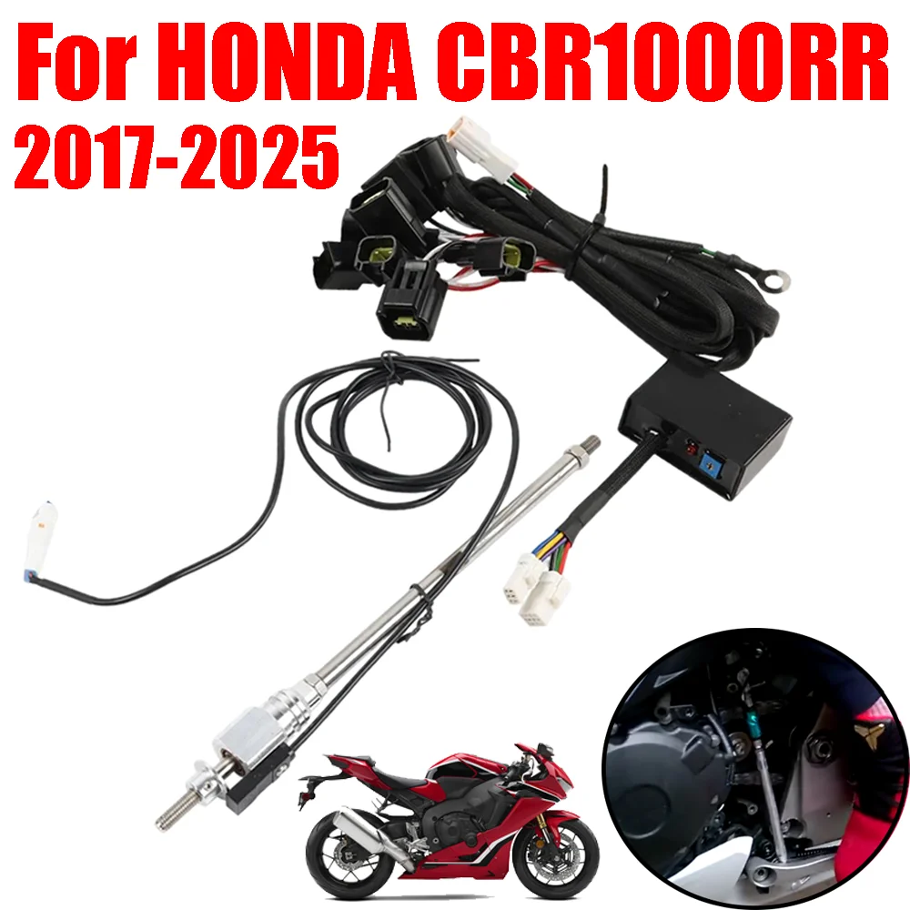 

Для HONDA CBR1000RR CBR1000 RR CBR 1000RR CBR 1000 RR 2017 2018 2019 2020 2021 2022 2023 2024 2025 аксессуары для мотоциклов Quickshifter Quick Shift System Quick Shifter One Way