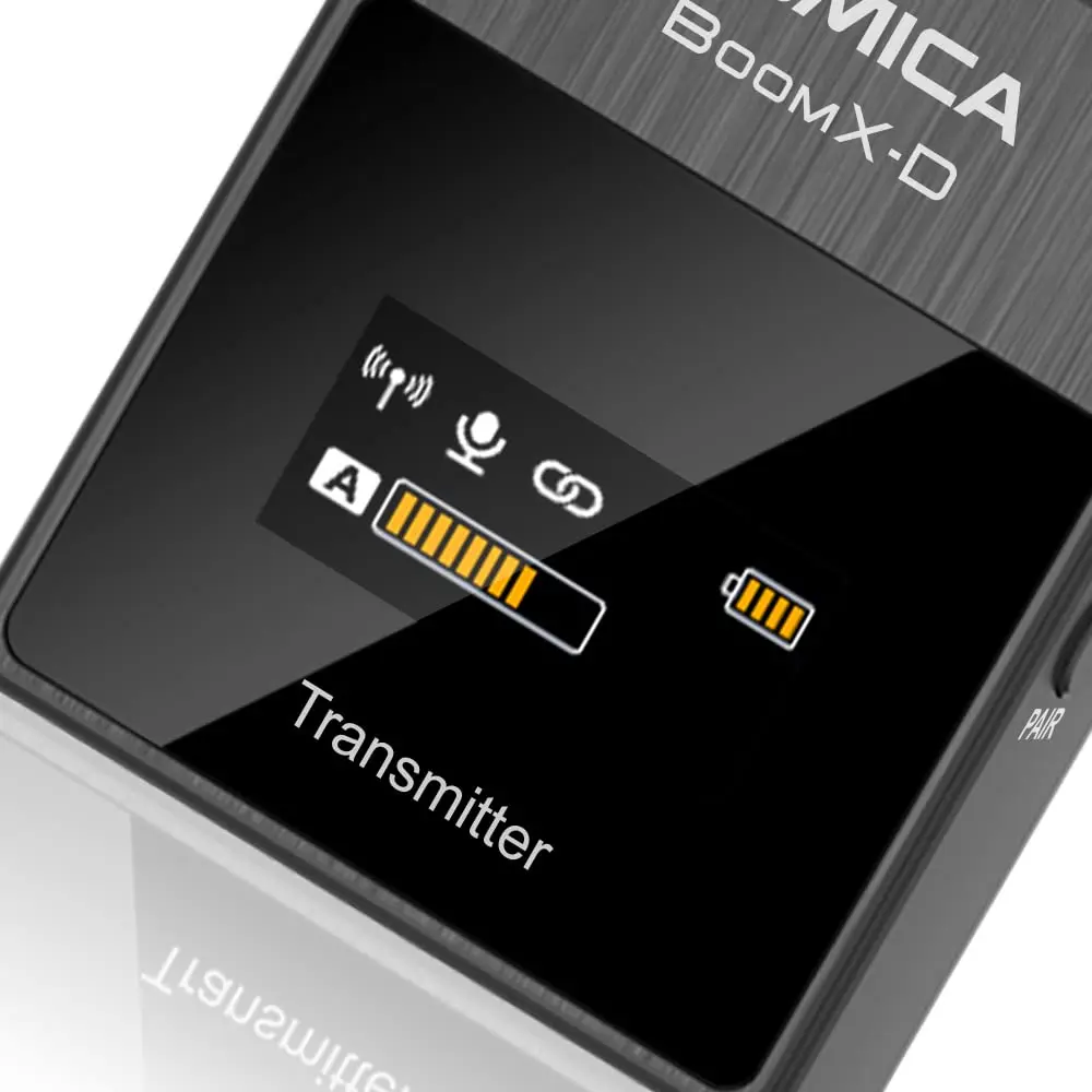 Comica BoomX-D TX 2 4G беспроводной передатчик Беспроводная микрофонная система |