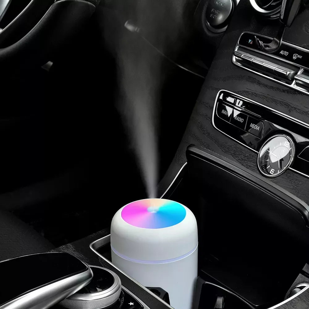Aromatherapy Diffuser Air Humidifier Car USB Ultrasonic Aroma Humidifier Essential Oil Diffuser Portable For Home Office
