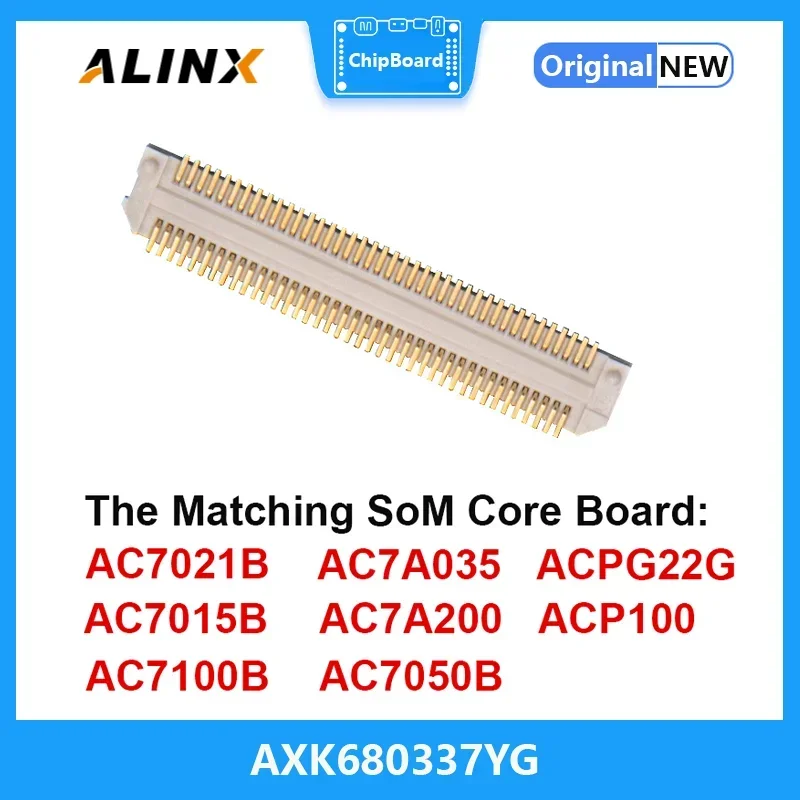 ALINX AXK 680337 YG: 80-контактные гнездовые разъемы Panasonic промышленного класса с