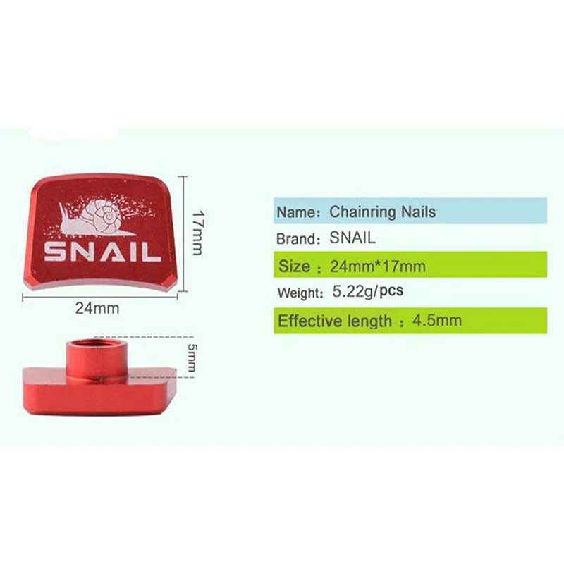 Винты для горного велосипеда 7075 дюйма из алюминиевого сплава с одной звездой