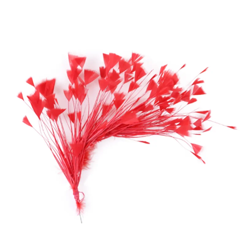 Марабу перо цветок Сделай Сам головной убор Гусь индейка плюмас свадьба карнавал