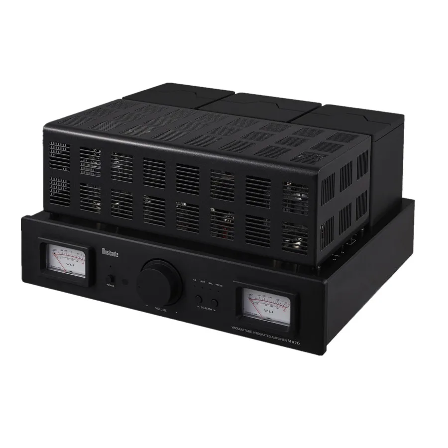 Трубчатый Hi-Fi усилитель Musicnote MU76 45 Вт * 2 трубчатый Hi-end KT88 сбалансированный входной