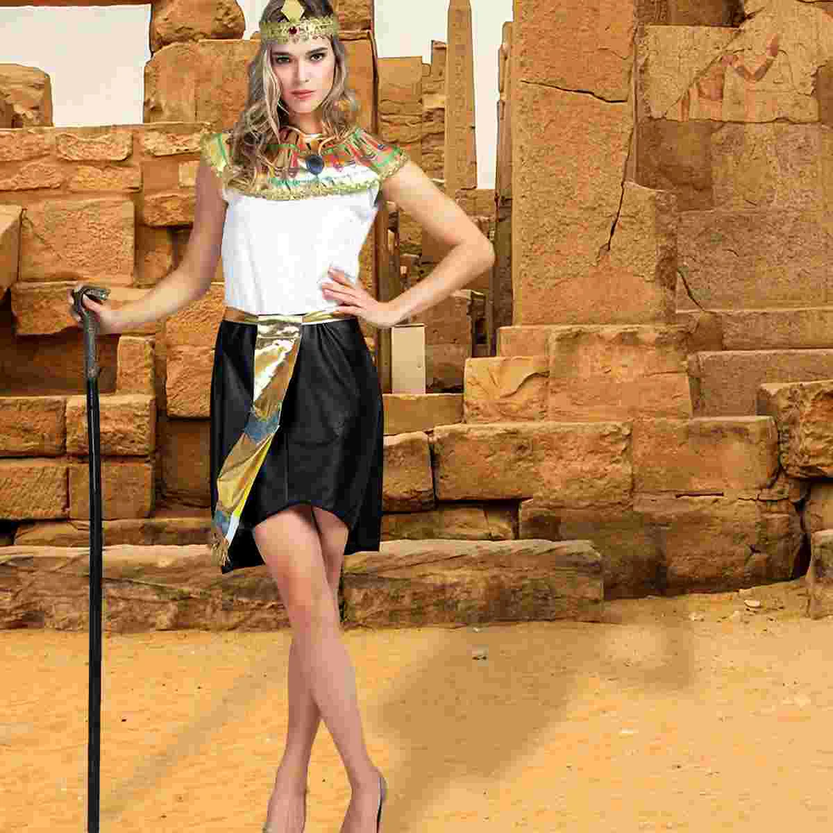 Скипетр реквизит для макияжа египетский фараон вечерние украшения трость