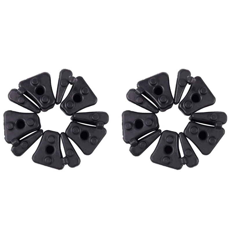 10X мотоциклетный задний фонарь черный для Honda VT750 DC C CD Shadow резиновая звездочка