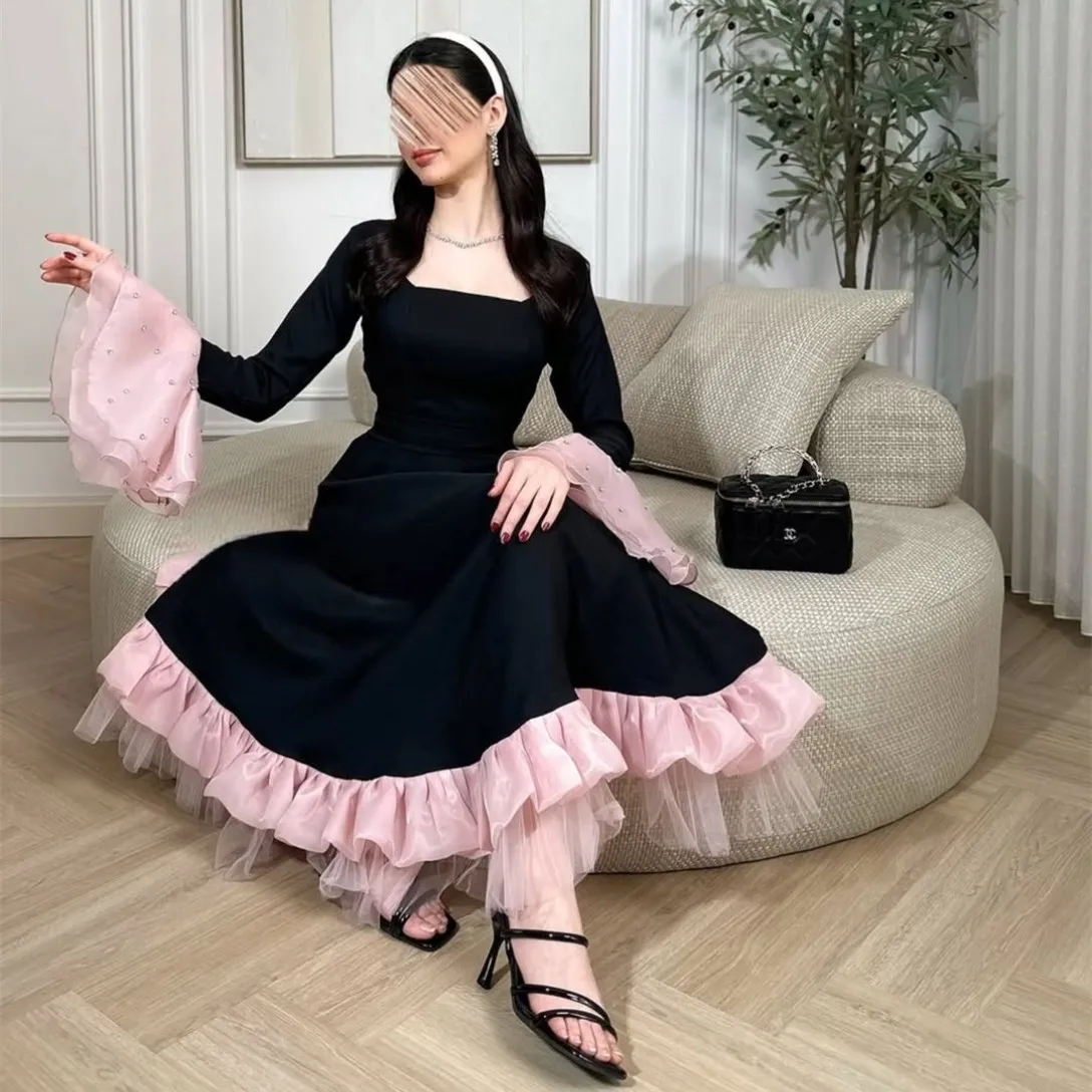 Индивидуальное платье из шелкового крепа YFANLYNXCI