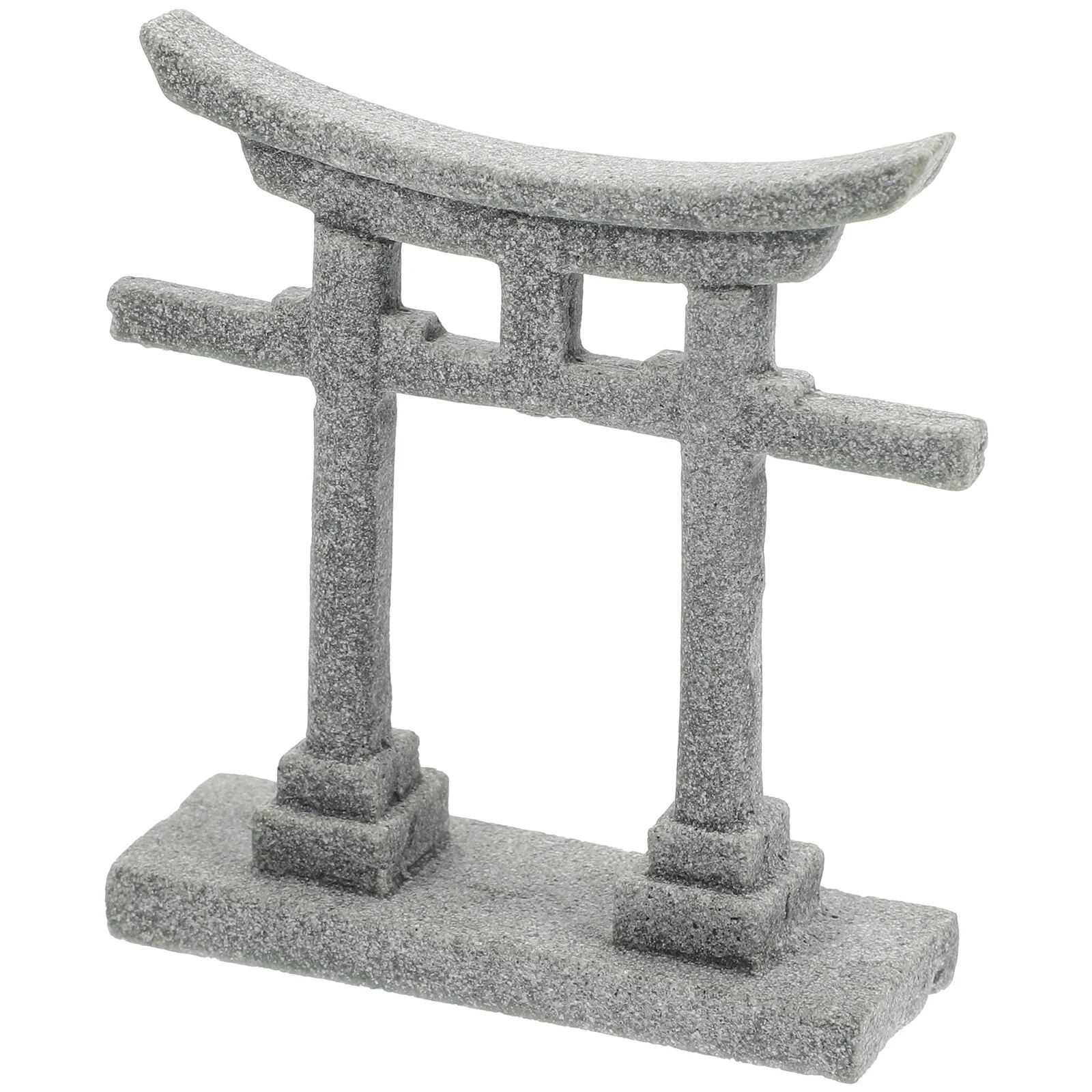 

Japan Outdoor Tabletop Decor Stone Ornament Yard Zen Style Statue DIY Aquarium Adorn Simulation Bonsai Decoration