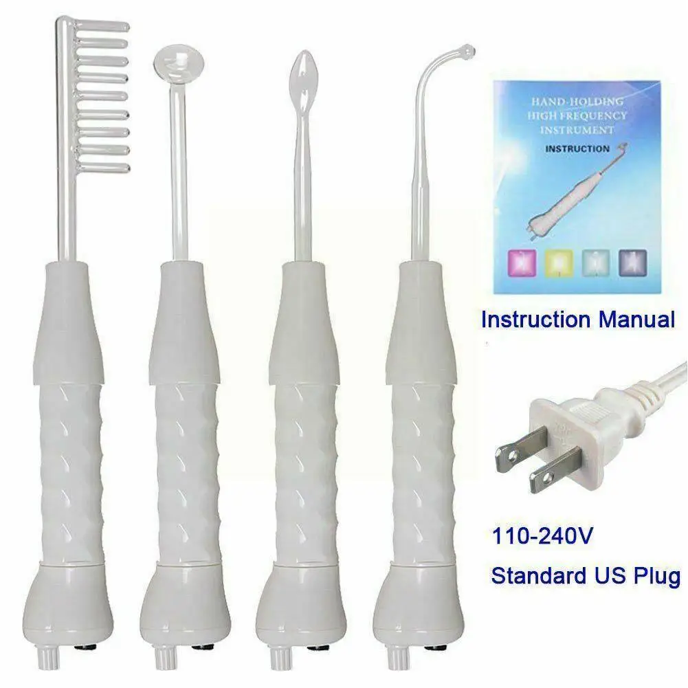 

High Frequency Machine Electrotherapy Wand Glass Tube Products Skin Anti Device Tightening Wrinkle Beauty Face Clean I3d7