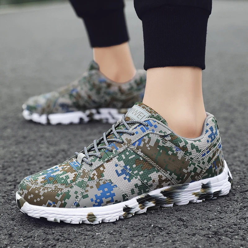 

Кроссовки мужские камуфляжные, дышащие, Повседневная модная обувь для взрослых, 2023