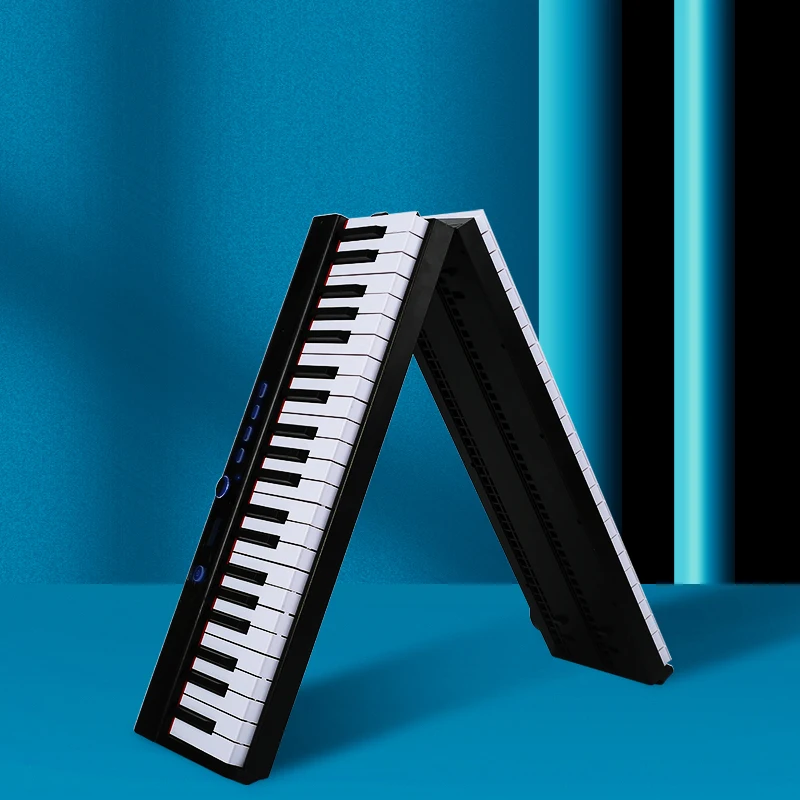 

Складная электронная клавиатура для взрослых, портативная студийная музыкальная клавиатура для фортепиано, Профессиональная музыкальная ...