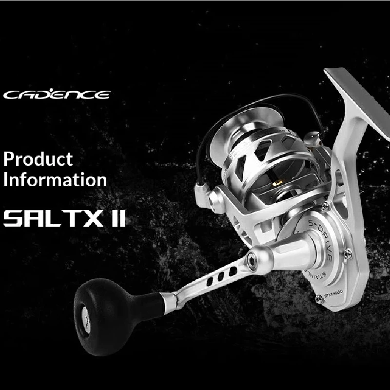 Катушка Cadence Saltxii из цельного металла с ЧПУ-обработкой, устойчивая к соленой воде, для глубоководной рыбалки с лодки, медленного джиггинга, ловли тунца и GT-рыбы. (art.: 3920dbd48afdb) - 3920dbd48afdb