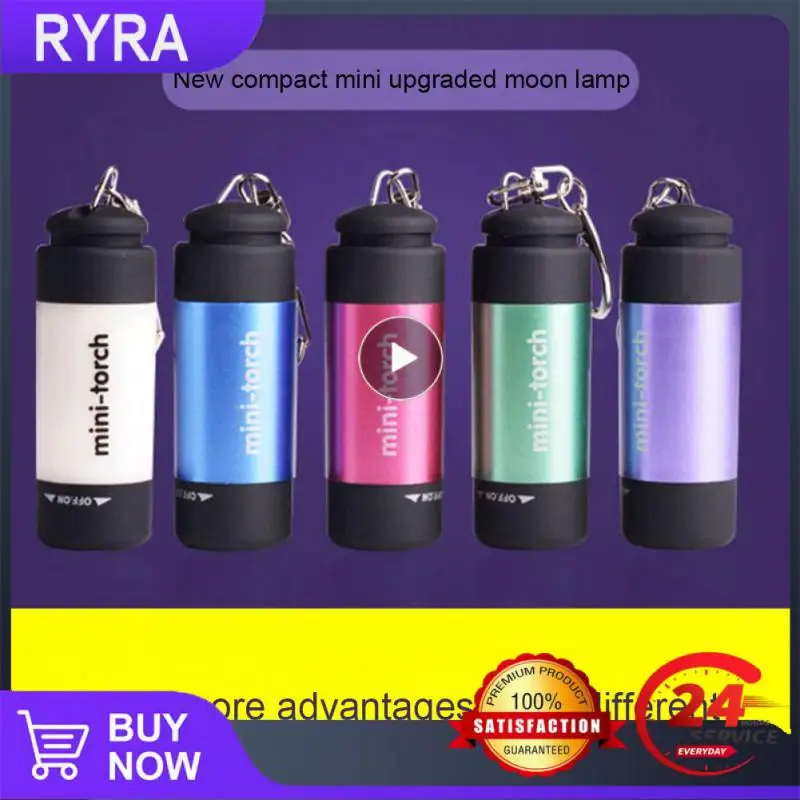 

1~10PCS Waterproof Usb Rechargeable Lamp Energy-saving Lantern For Hunting Cycling Climbing 500 Lumens Keychain Flashlight