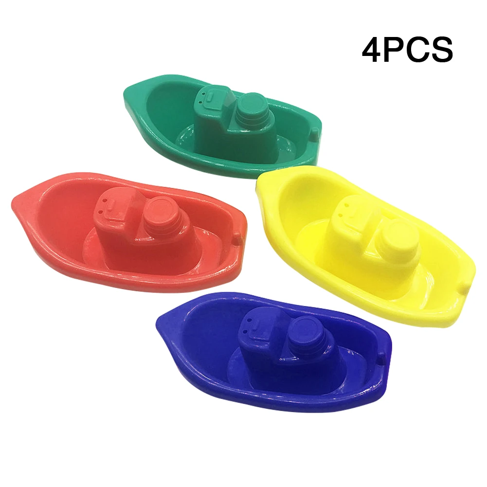 

4 шт., детские развивающие игрушки-лодки для ванной