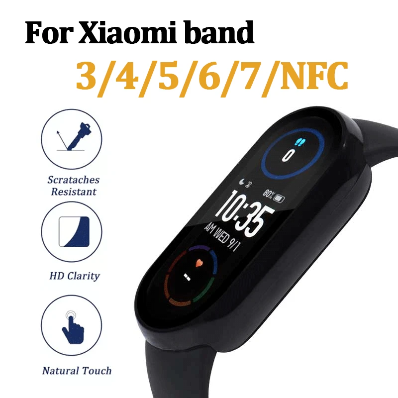 

Screen Protetor Case for Mi Band 7 6 5 4 3 Smart Wristband All-Inclusive PC Shell Film for Mi Band NFC 7 6 5 4 3 Hard Case