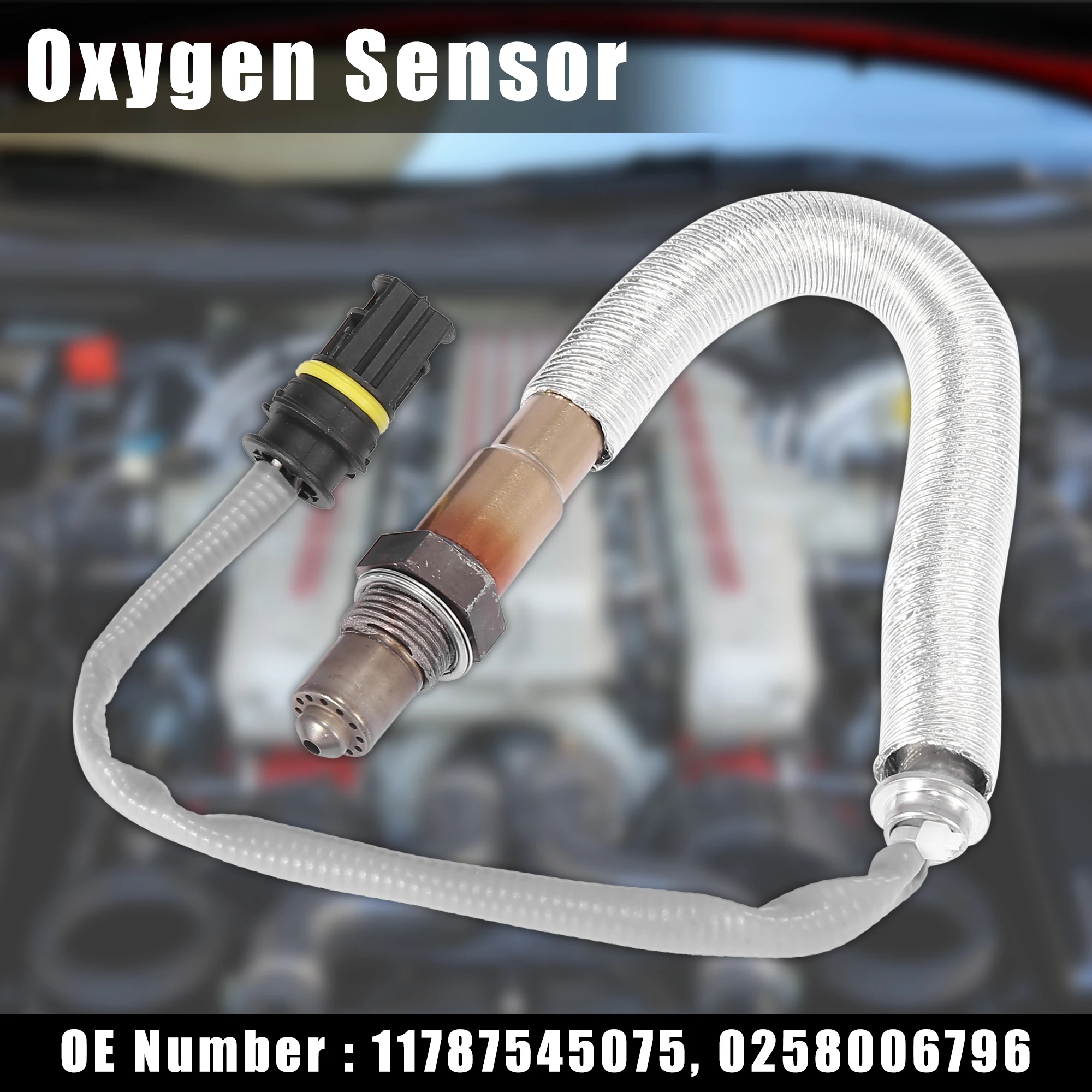 

X Autohaux Auto Lambda Oxygen Sensors 11787545075/0258006796 for BMW X1 120i 325i Wideband Exhaust Gas Air Fuel Ratio O2 Sensors