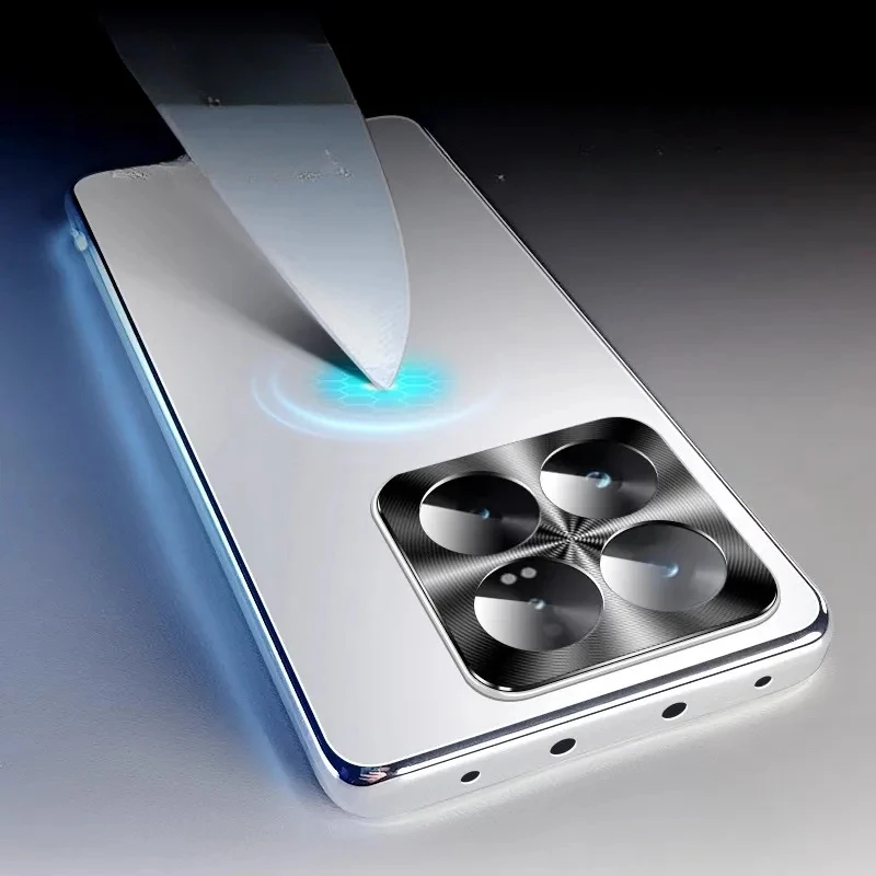 Для Xiaomi Redmi K70 Ultra K70Ultra Гальванизированный матовый стеклянный объектив полная