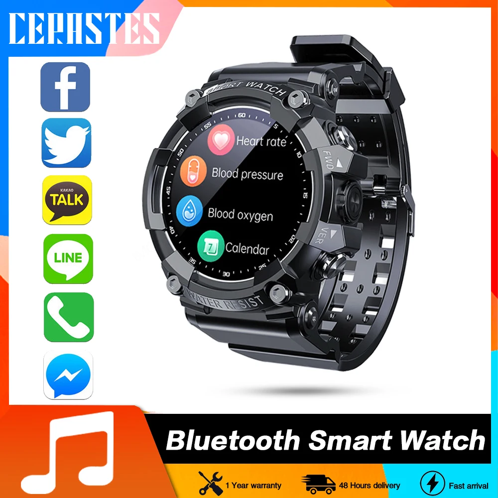 2022 LOKMAT ATTACK 3 Fitness Traker Smart Watch Bluetooth Call Heart Rate Monitoring Smartwatches Women for Android IOS reloj