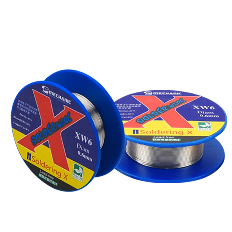 MECHANIC XW5 XW6 Lead-Free Soldering Wire Low Temperature 138 Degree 40G Special Tin Line for Phone X XS XR Xsmax Repair
