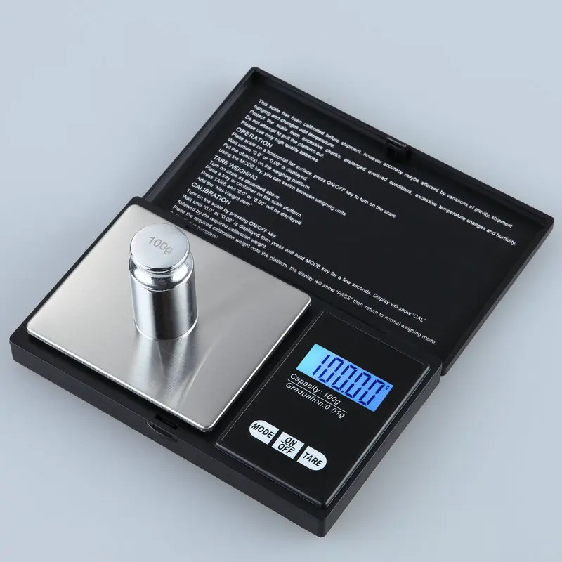 

Small Electronic Wholesale Portable Jewelry Kitchen Tools Food Scale 200g/0.01g Mini Tea Gold Gift Portable Bench Scale