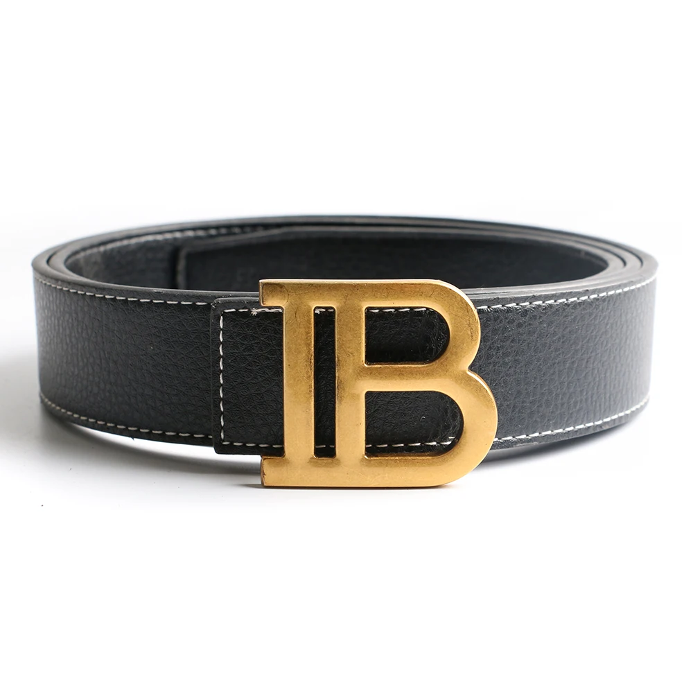 2023 Top Luxury Designer Brand Pin Buckle Belt Men High Quality Women Genuine Real Leather Dress Strap for Jeans Waistband White