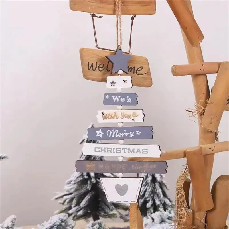 

Gift Letter Pendant Durable Christmas Decorations For Home Christmas Decorations New Christmas Tree Pendant Creative Hanging 1pc