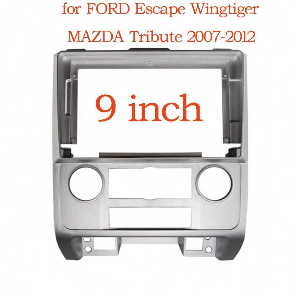 

9-дюймовая Автомобильная панель BYNCG 2 DIN для FORD Escape Wingtiger / MAZDA Tribute 2007-2012, видеопанель, проигрыватель, аудиоприборная панель, 2 Din рамка