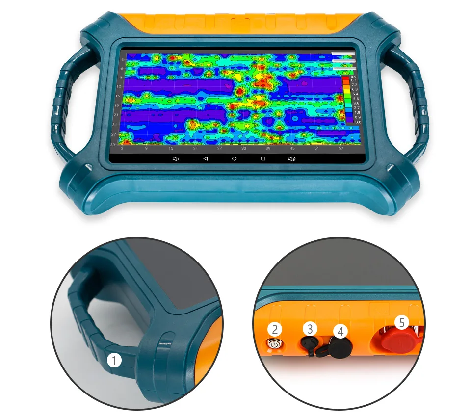 ADMT-300SX-16D 16-канальный детектор воды 300 м измерители глубокого сопротивления