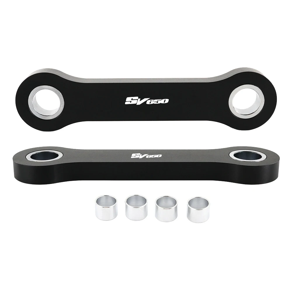 

Мотоцикл подходит для Suzuki SV650 2017 2018 2019 2020 2021 2022 2023 SV 650, подушка задней подвески, рычаги, комплект понижающих звеньев