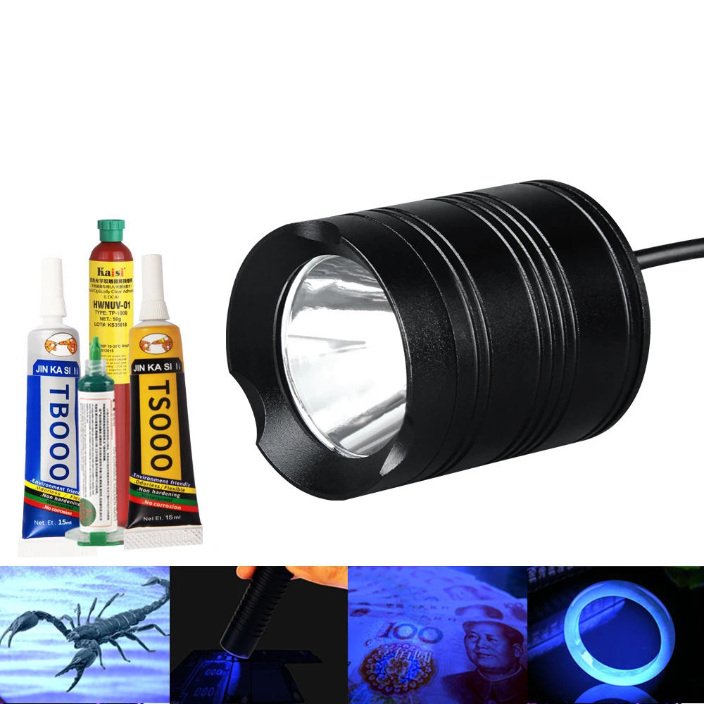 Lámpara de curado UV USB, herramientas de reparación de placa de circuito de teléfono móvil, 5W, tres tipos de luz ultravioleta, aceite verde