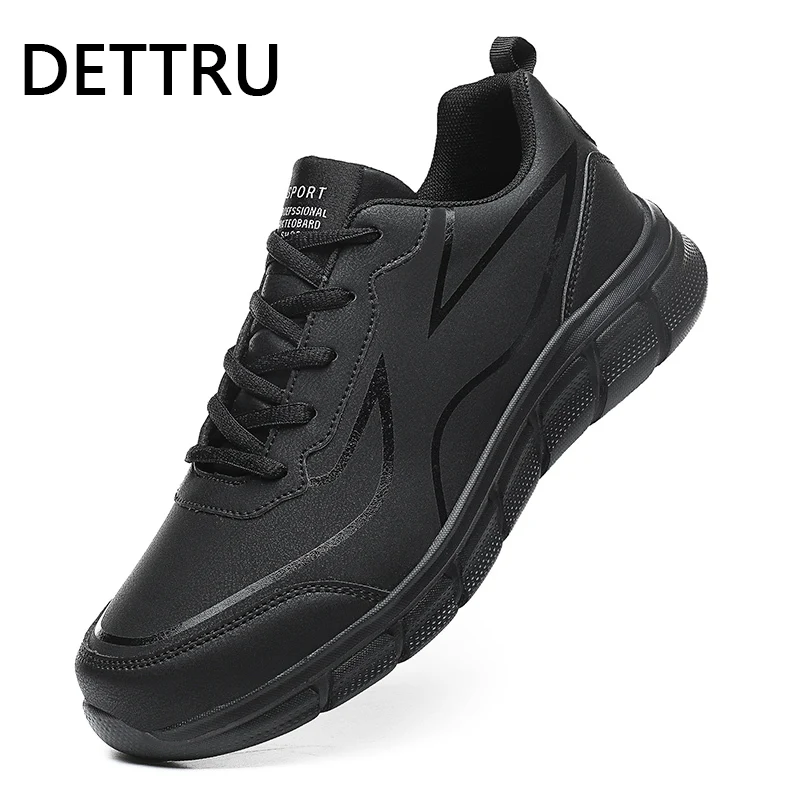 

Men Shoes 2022 New Casual Shoes Men Sneakers Pu Waterproof Lightweight Walking Shoes Plus Size 48 Footwear Zapatillas Hombre