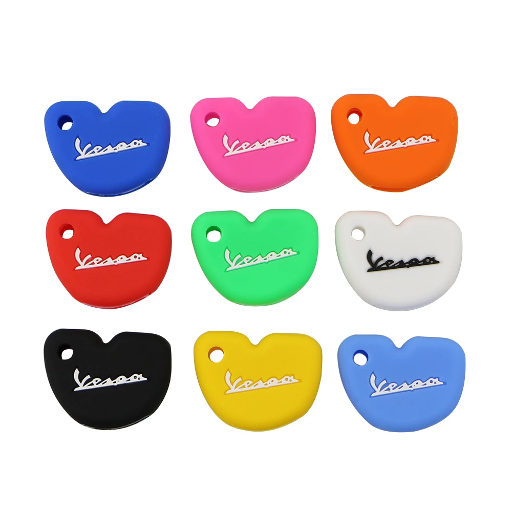

Silicone Key Case Protector Cover Fit for Vespa Enrico GTS300 LX150 Fly 125 3vte Gts 200 Motorcycle Key