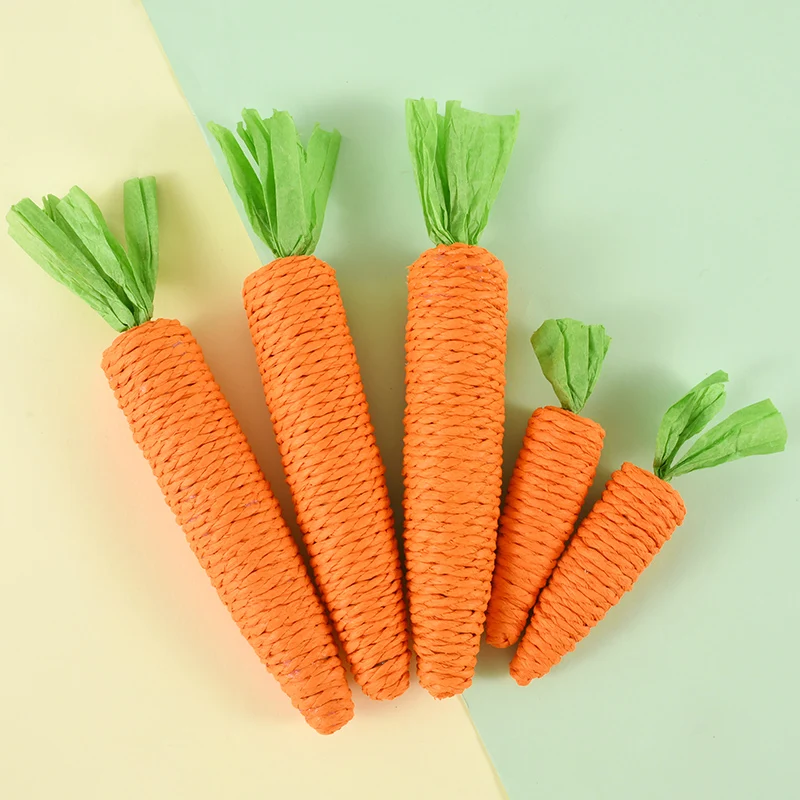 3 шт. бумажная веревка украшение для моркови 2025 пасхальные украшения домашней