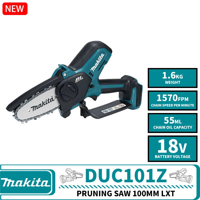 

Беспроводная мини-пила Makita DUC101Z, 100 мм, LXT, 18 в