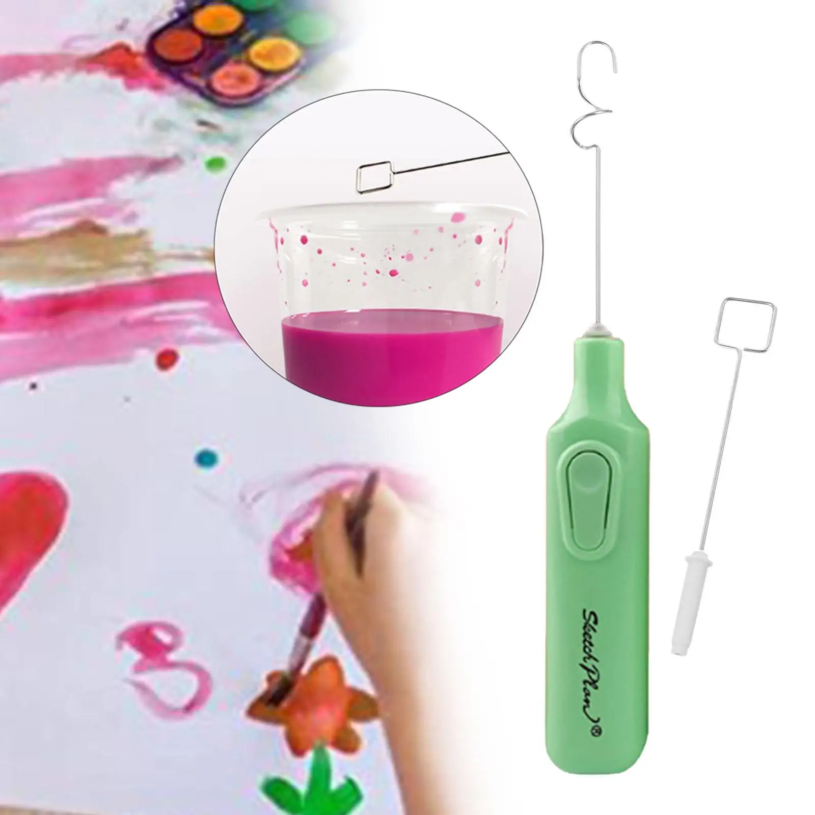 Мешалка для краски Шейкер чернил Инструмент смешивания Электрический миксер