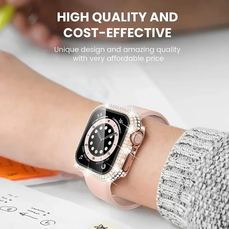 Жёсткое стекло для часов Apple Watch 9 41 мм 45 38 40 42 44 Iwatch series 8 7 6 Se 5 4 3 Hoes