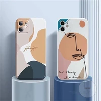 casing soft case iphone 11 pro max iphone 6 6s 7 8 plus x xr xs max se 2020 iphone 13 12 pro max art abstract geometry silicon