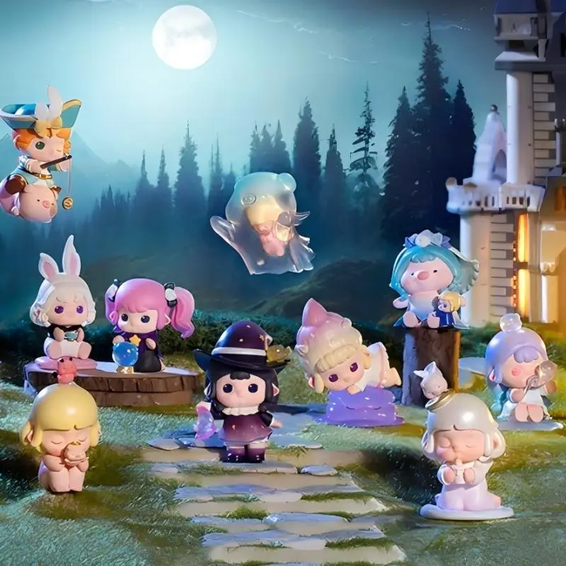 Minico Amazing Night Series Mystery Box милые фигурки для девочек слепая коробка креативная