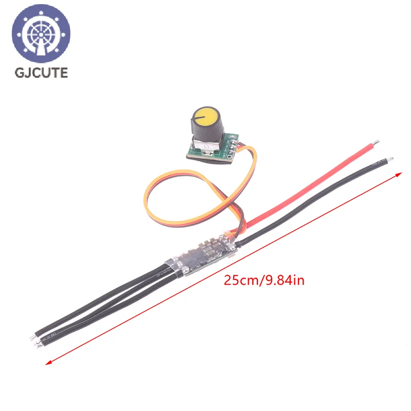 Бесщеточный струйный вентилятор 30A ESC электронный контроллер скорости драйвер